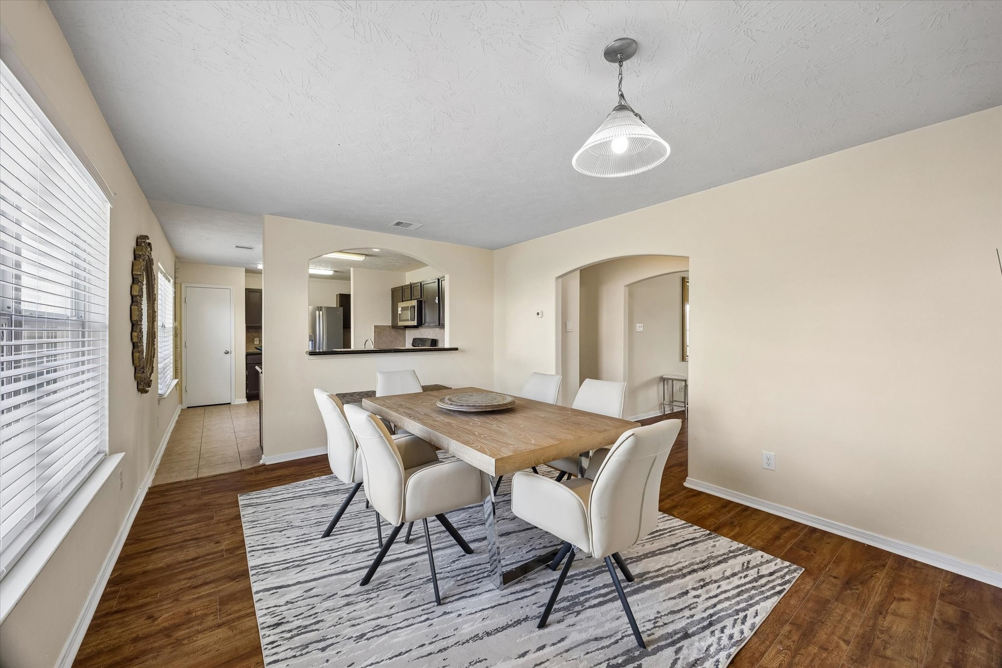 formal dining area