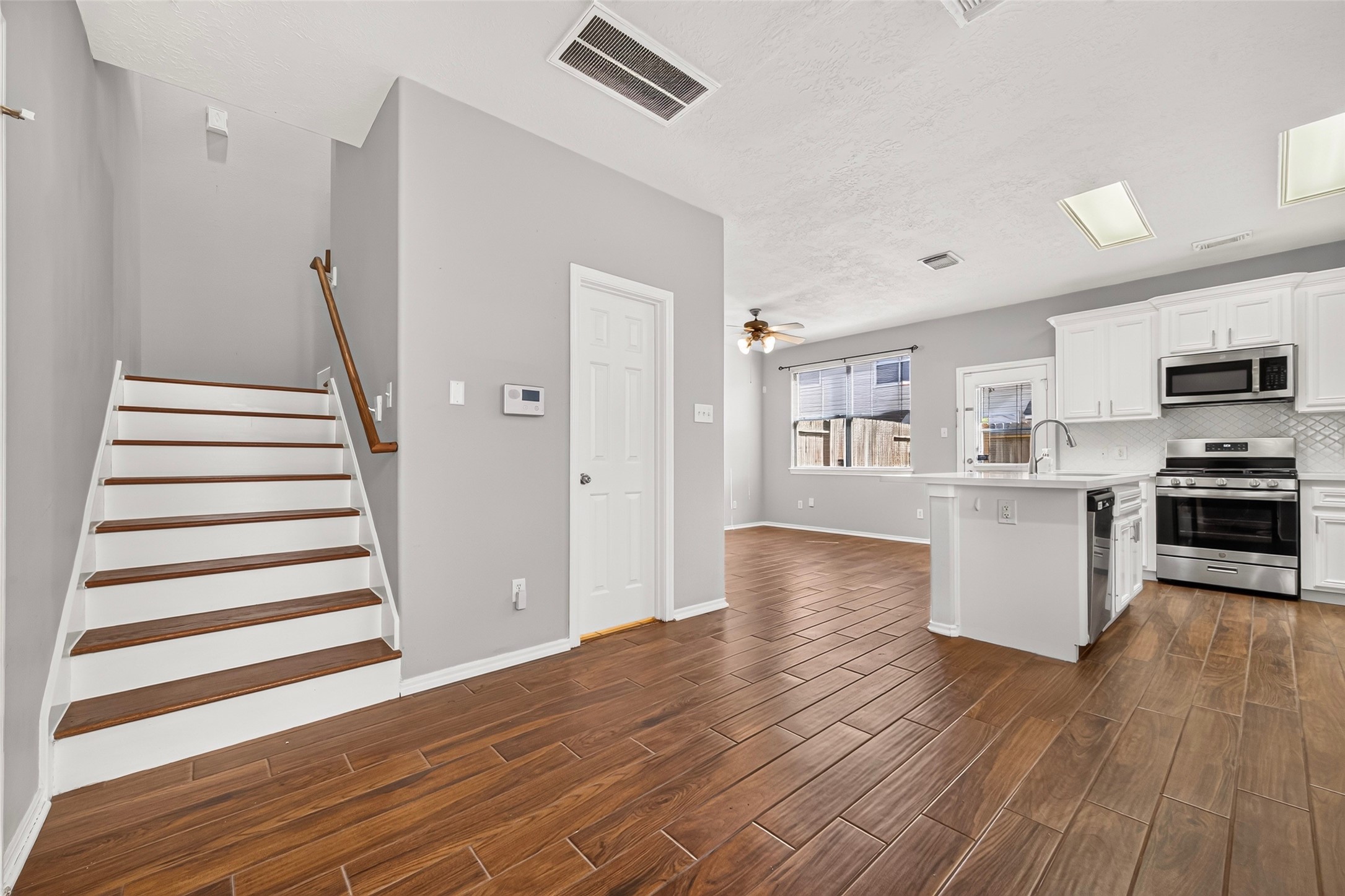 View as you walk into the home!