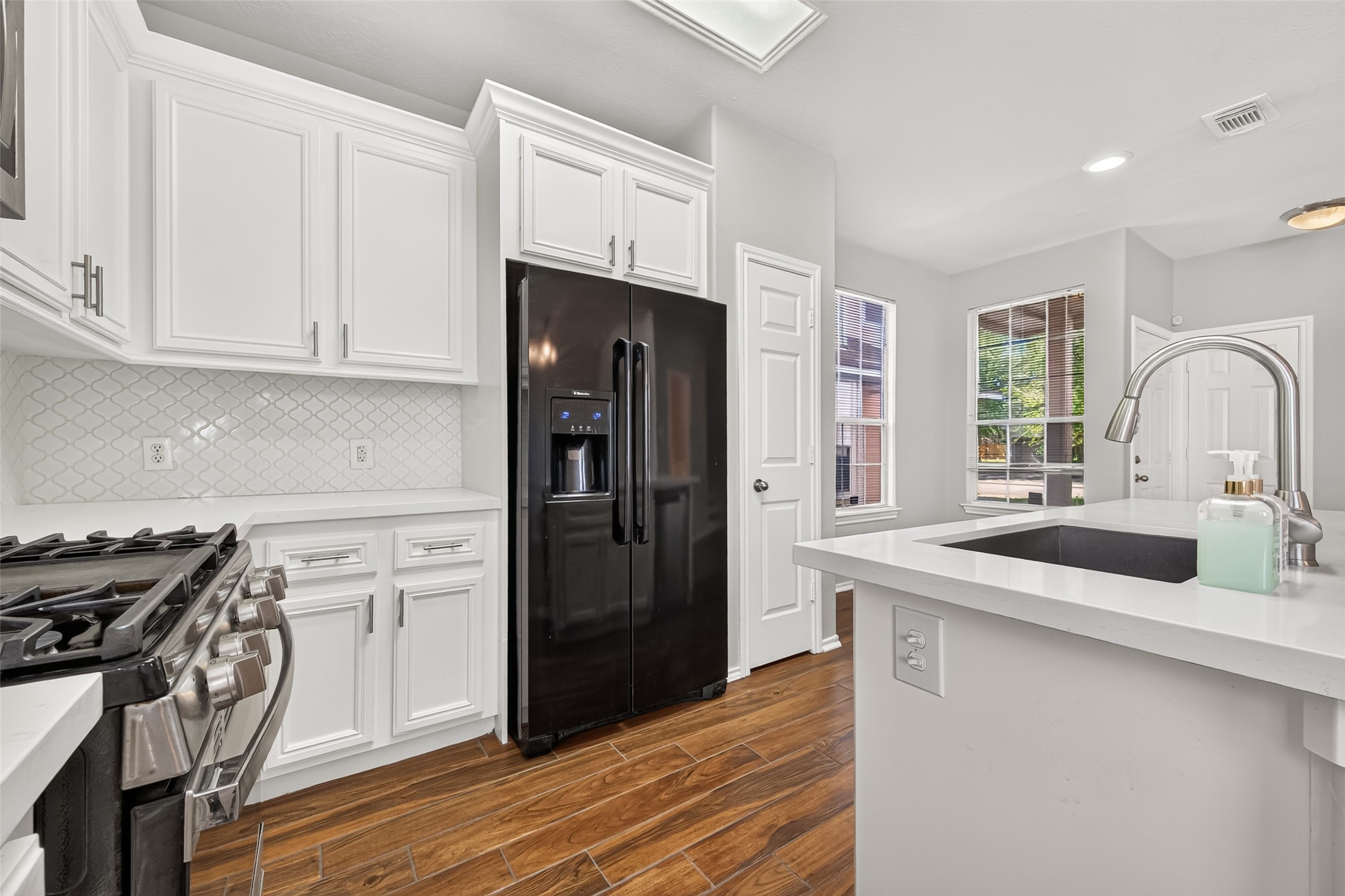 Refrigerator, dishwasher, stove, and microwave included in rental