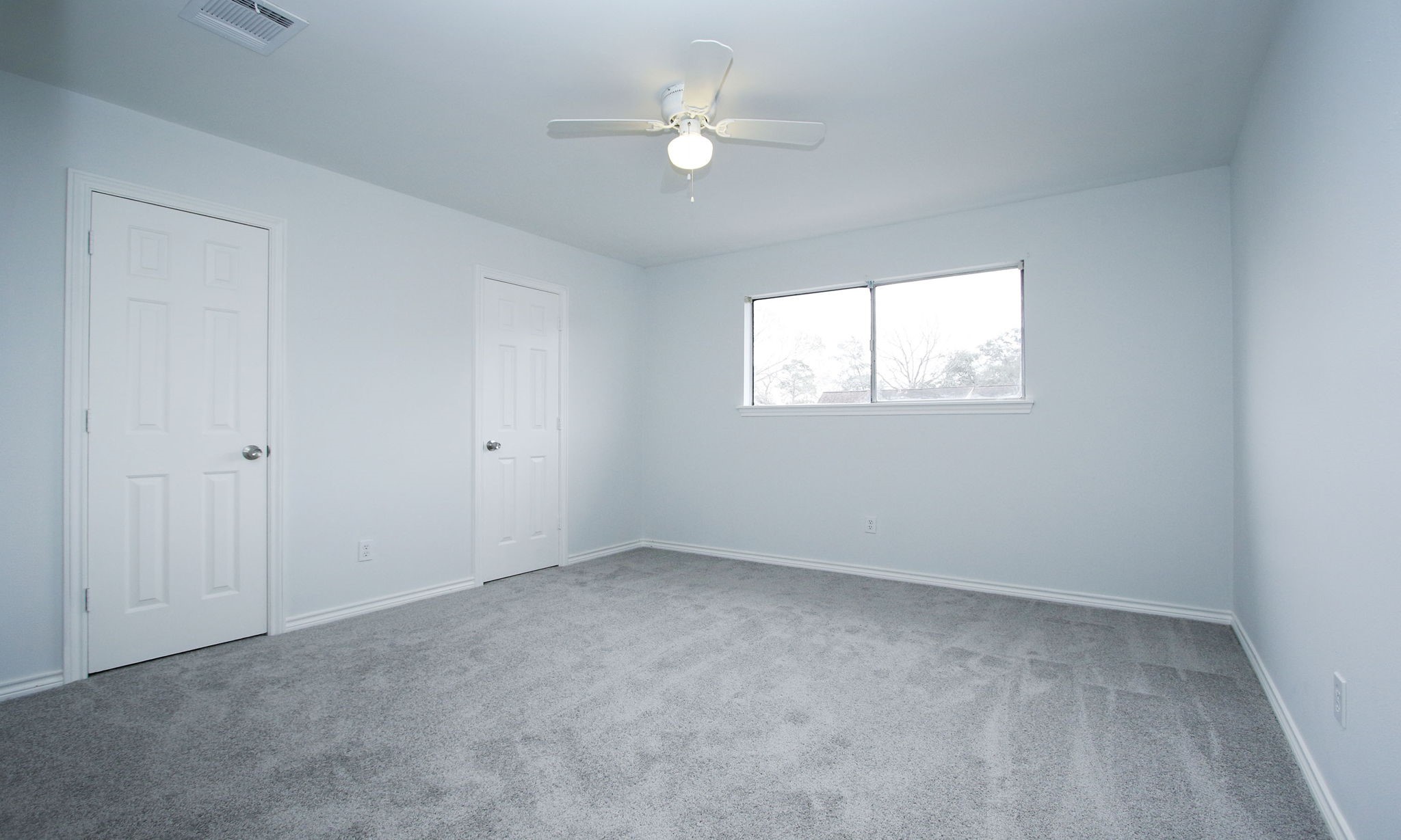 One of the upstairs bedrooms