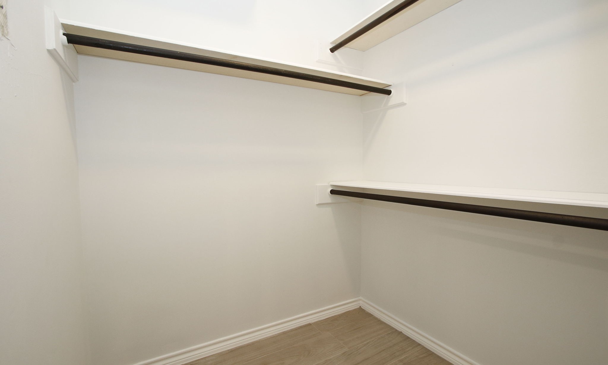 Primary closet