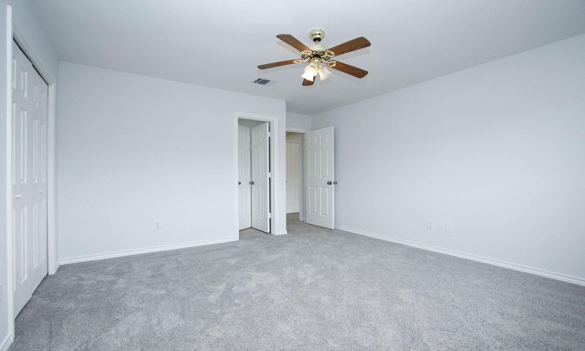 One of the upstairs bedrooms