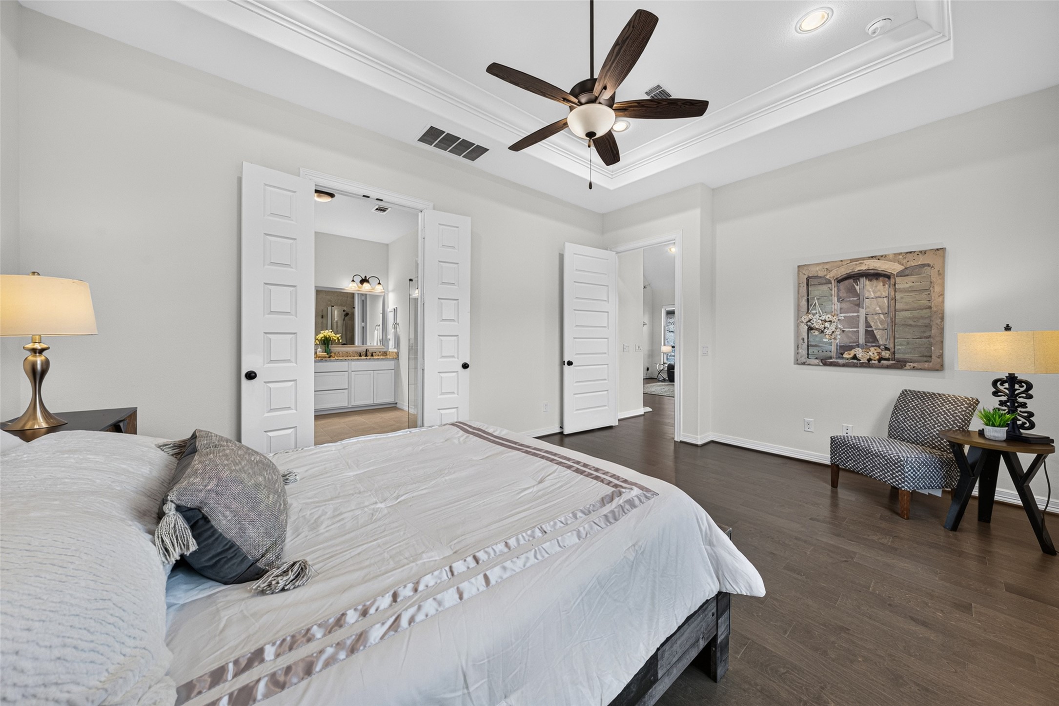 Generously sized and beautifully appointed, this sanctuary offers the ideal space to rest, recharge, and enjoy peaceful everyday moments.