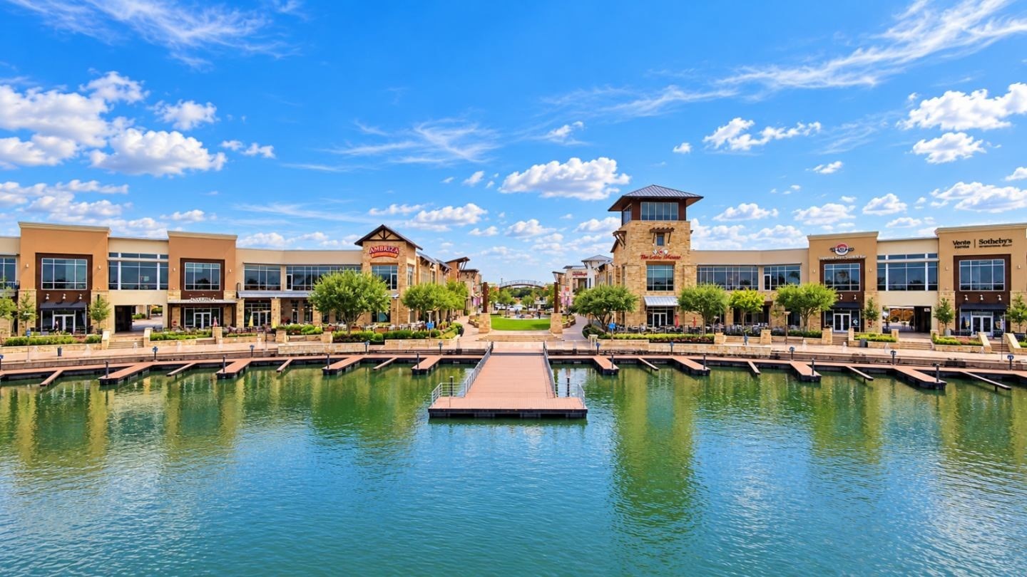 Enjoy the unmatched luxury of lakeside living with easy access to Towne Lakes vibrant boardwalk, featuring scenic waterfront dining, shopping, and entertainment.