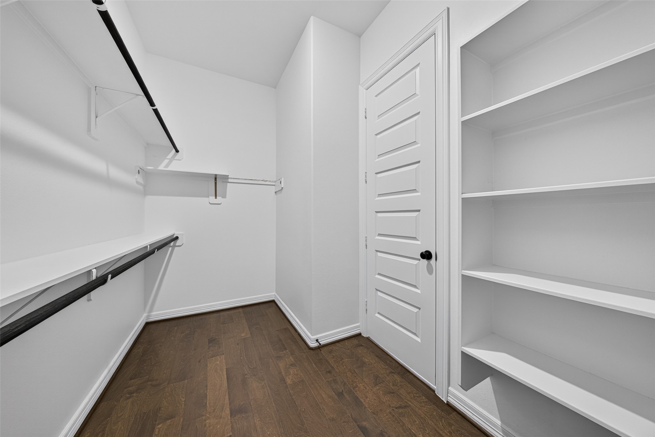 Bright, clear visibility makes selecting your daily attire simple and enjoyable.