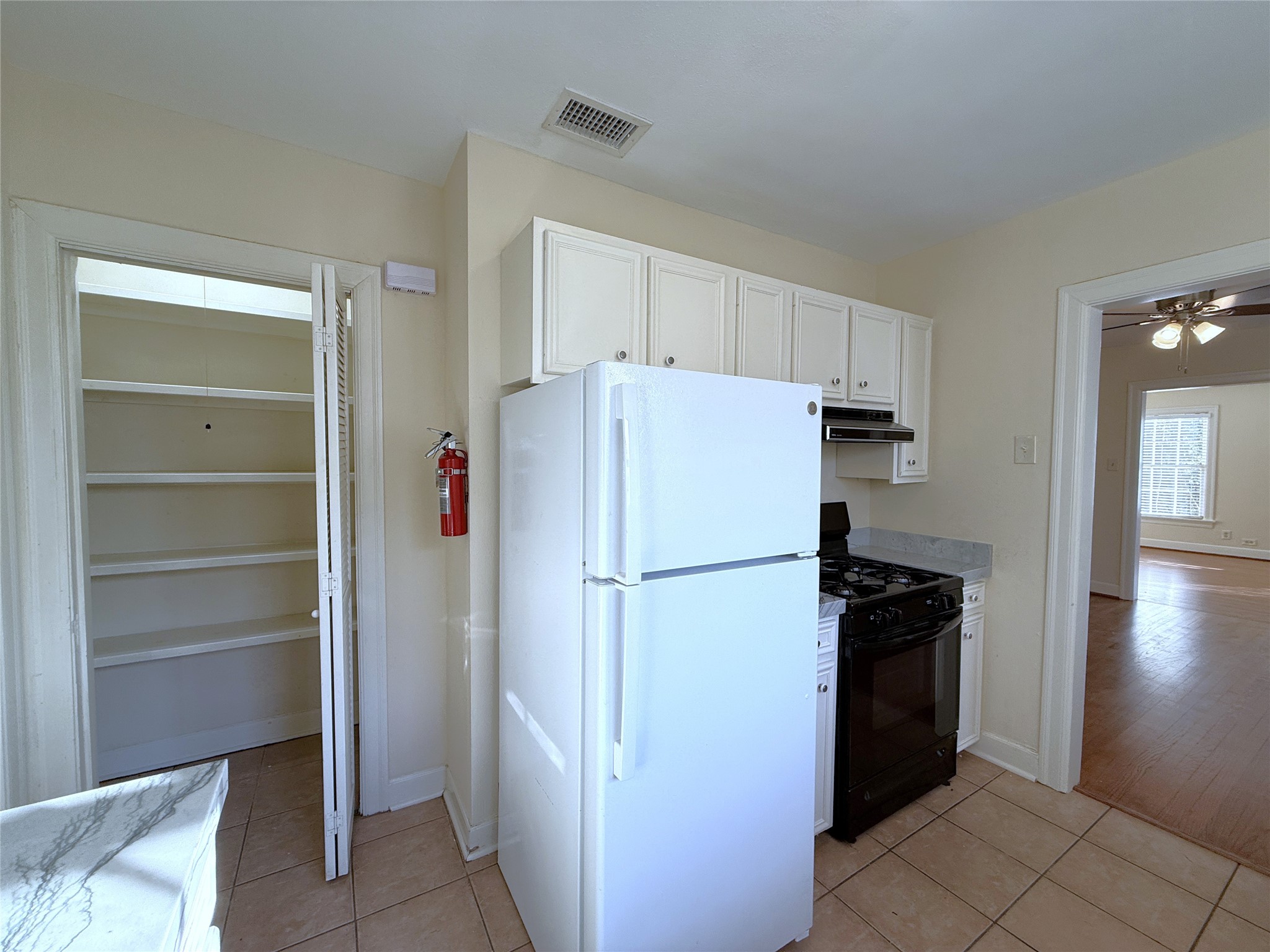 Nicely sized pantry!