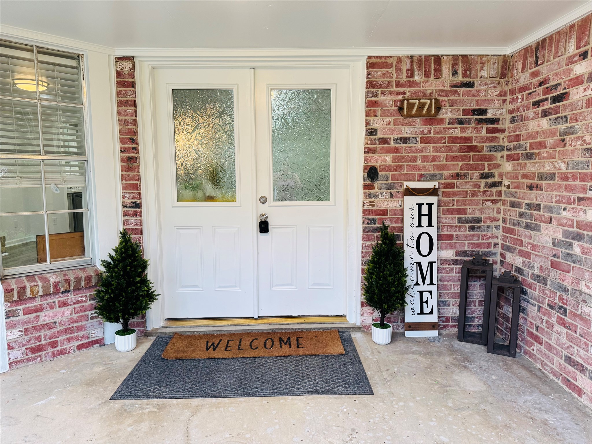 Large front porch