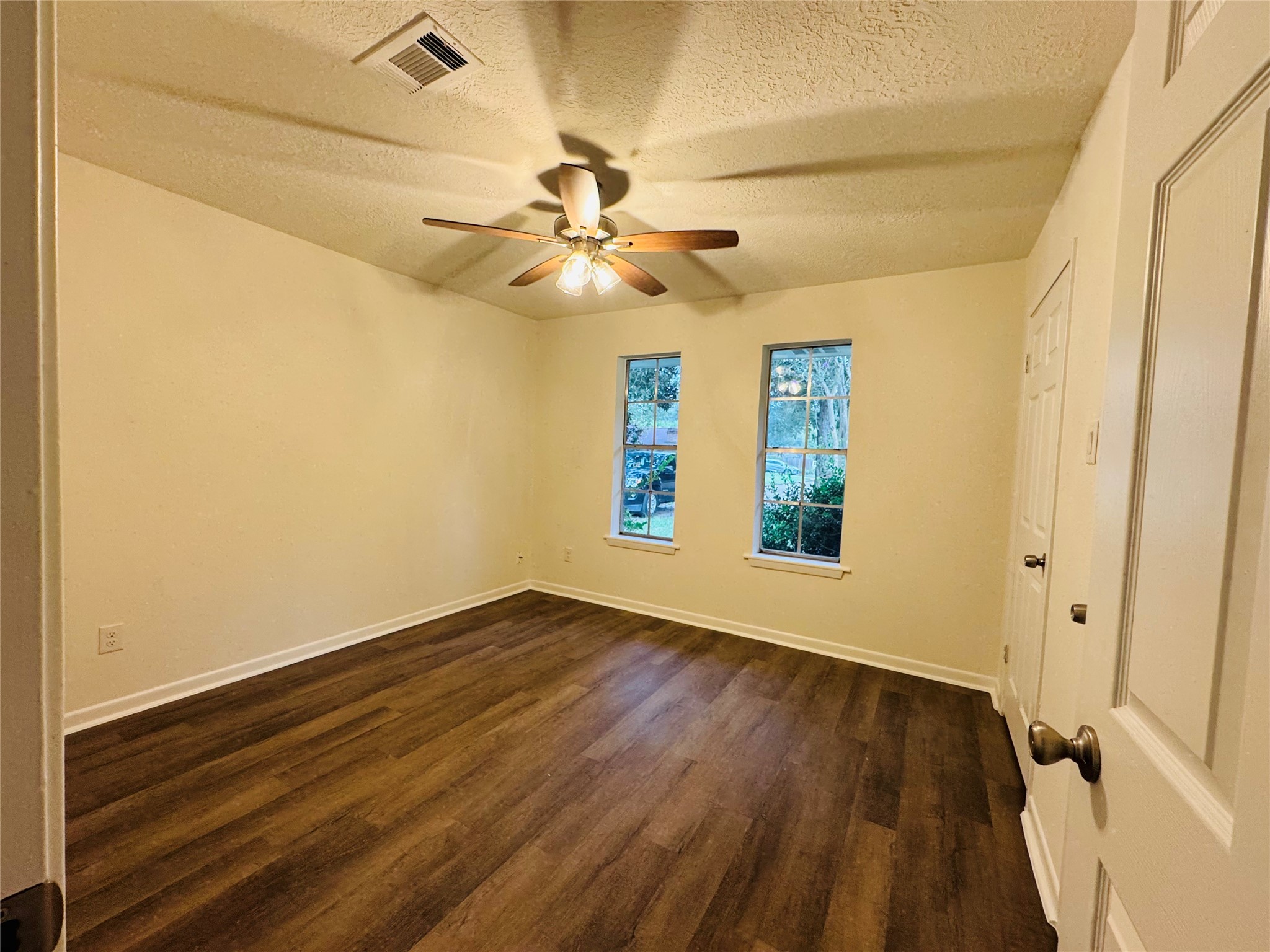 Secondary Bedroom with double closets