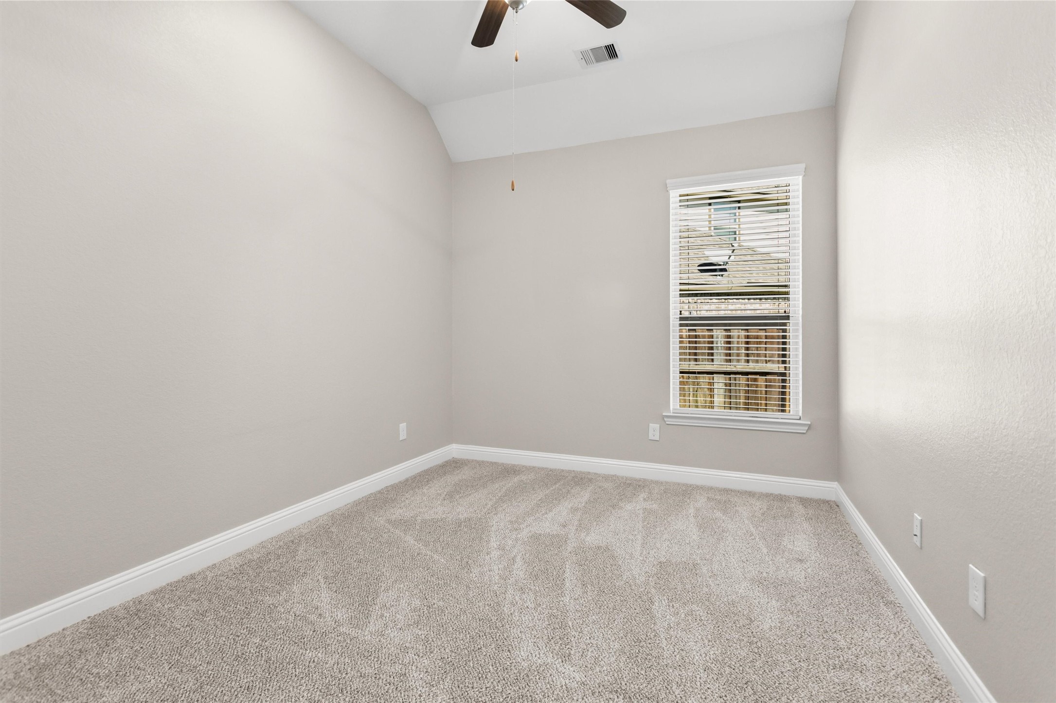 3rd bedroom. The bedrooms are the only carpeted spaces in the home