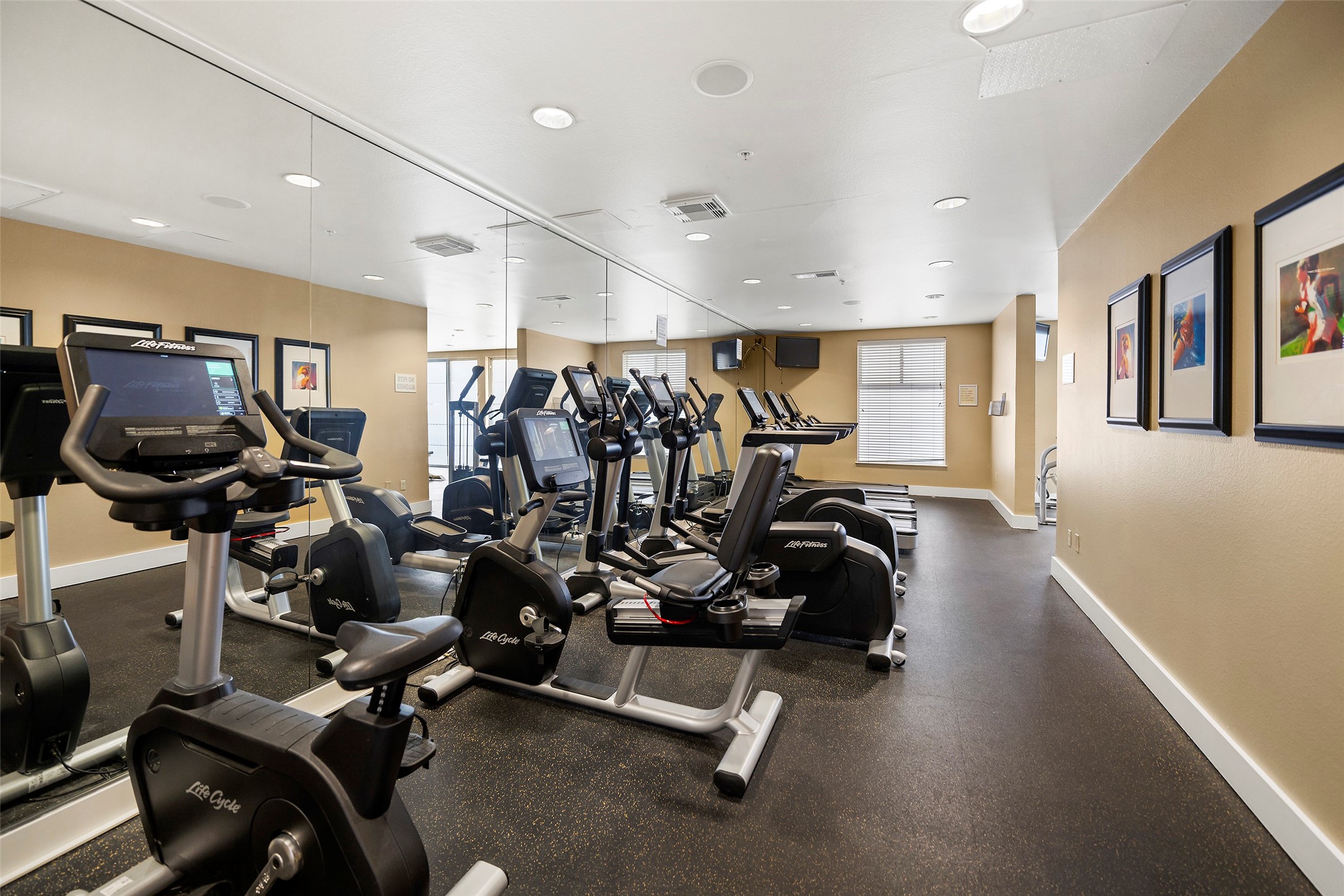 Fitness room