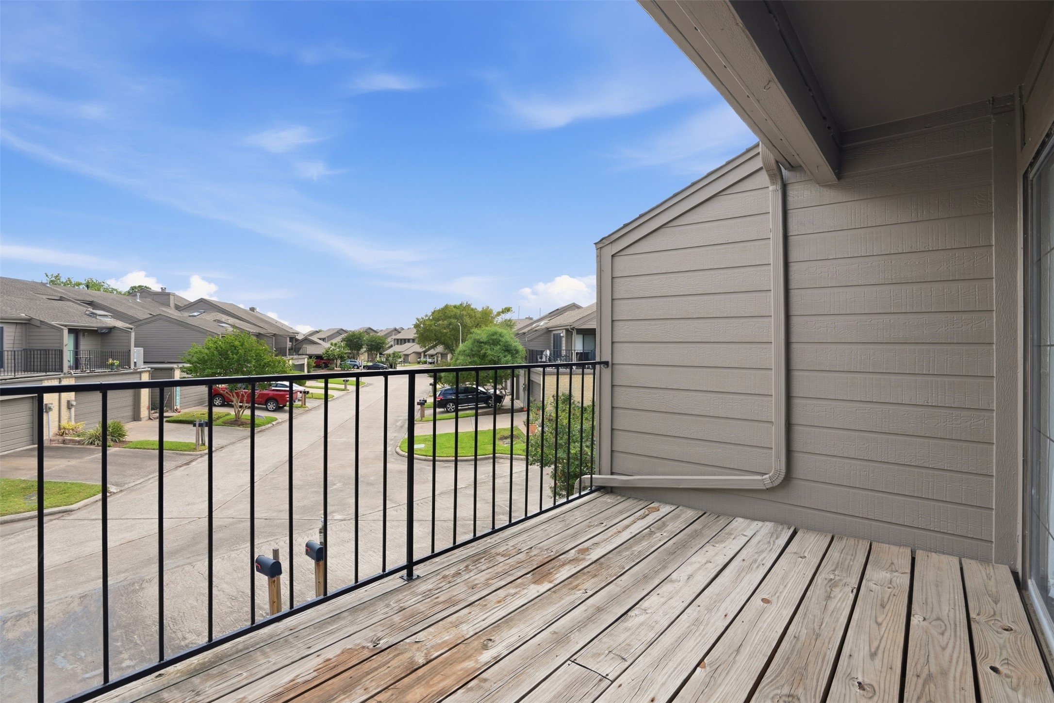 Located directly off the secondary bedroom, the private balcony offers the perfect place to relax and enjoy fresh air.