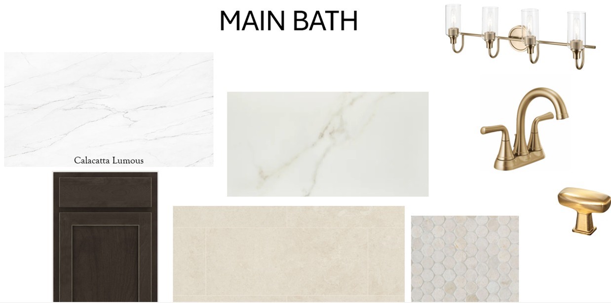 Main Bath Selections