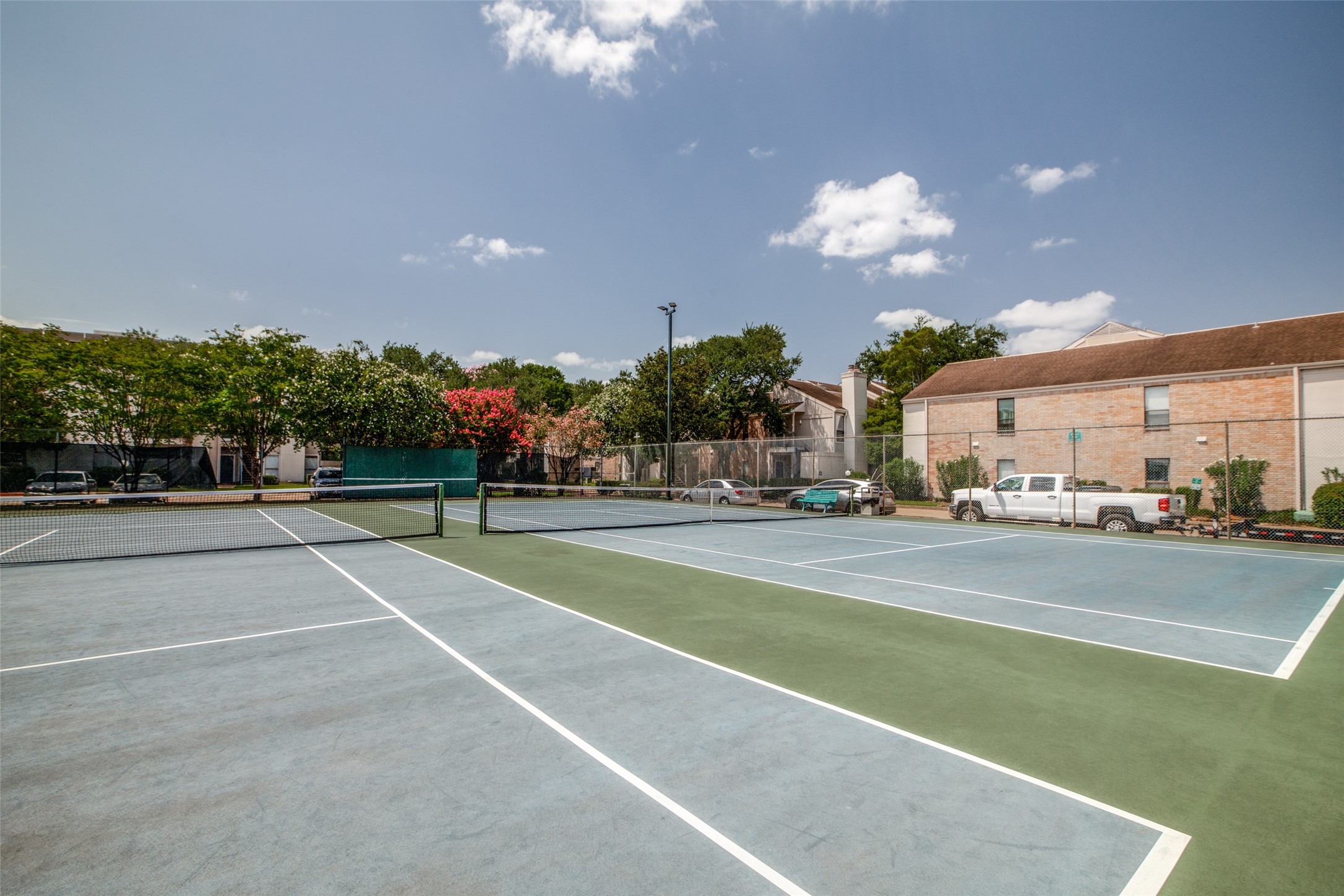 Community tennis courts just steps from your door Community tennis courts just steps from your door