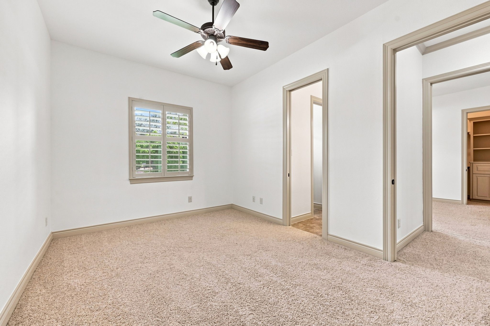 All Secondary Bedrooms are generously sized, offering plenty of room for comfortable furnishings and personal space. Each bedroom features a large walk-in closet and direct access to a Full Bathroom, providing exceptional convenience, storage, and privacy for family members and overnight guests alike.