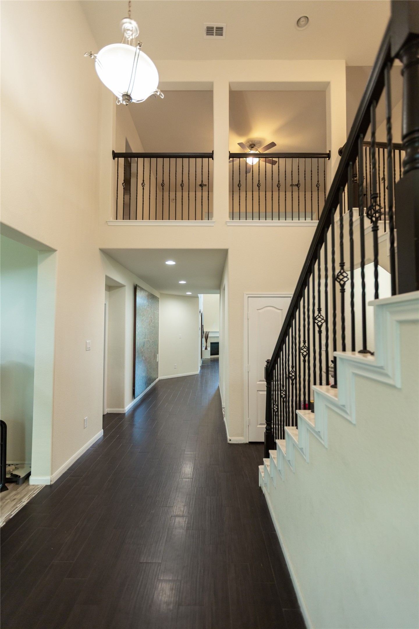 Main entrance at front door