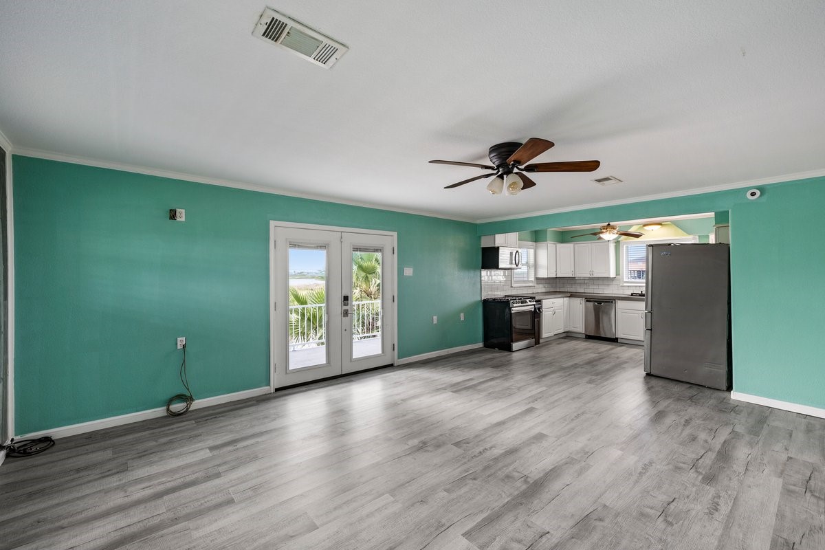 owner did all new subfloor before installing the vinyl plank floors.