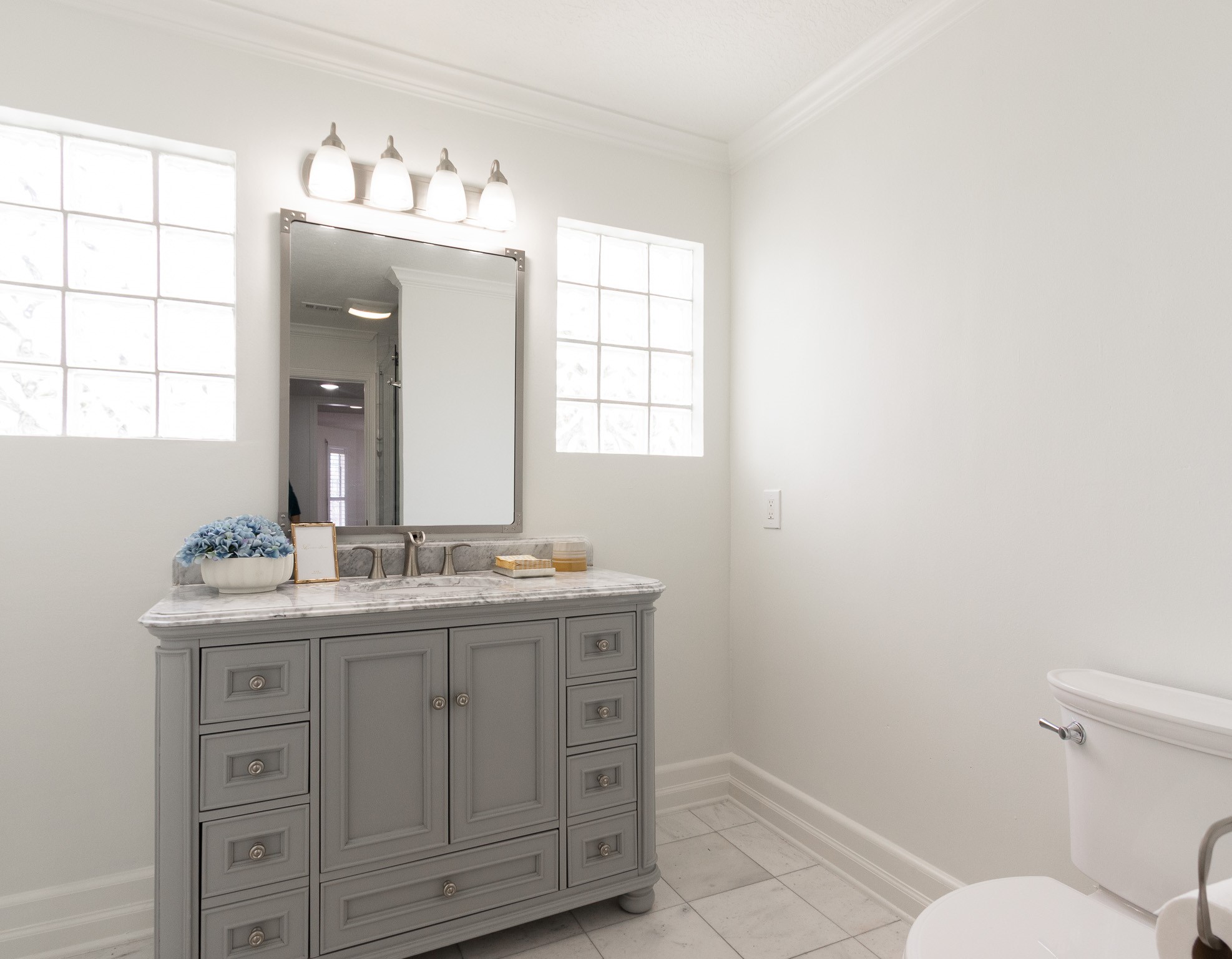 Guest bath on main level