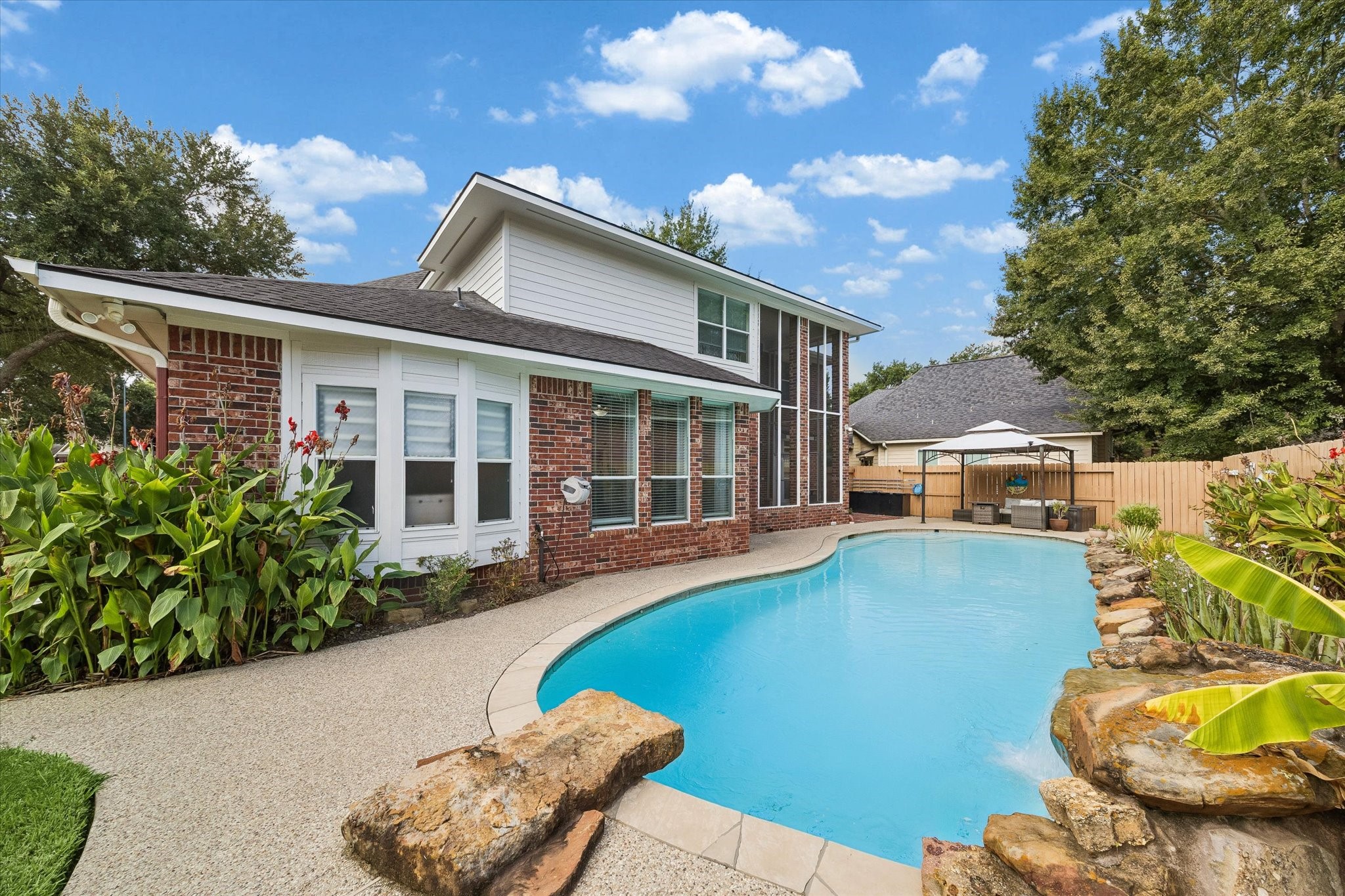 Heated pool