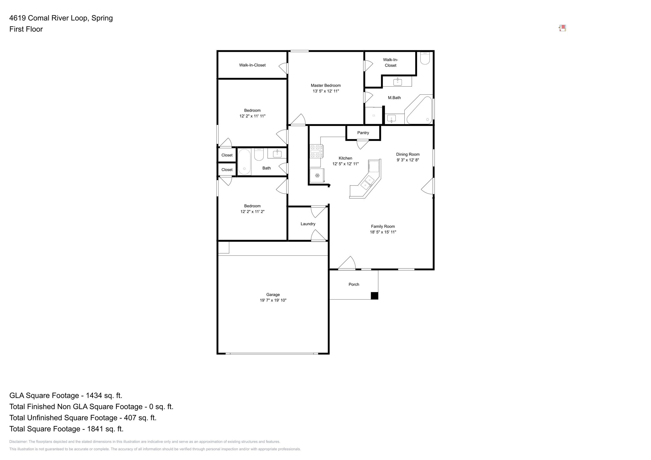 4619 Comal River Loop, Spring, TX 77386