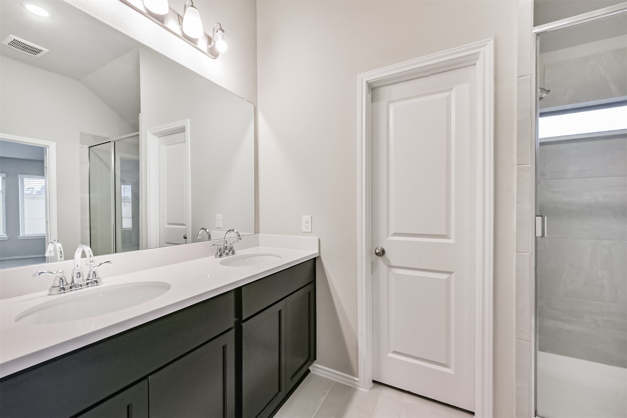 MASTER BATHROOM DOUBLE SINKS
