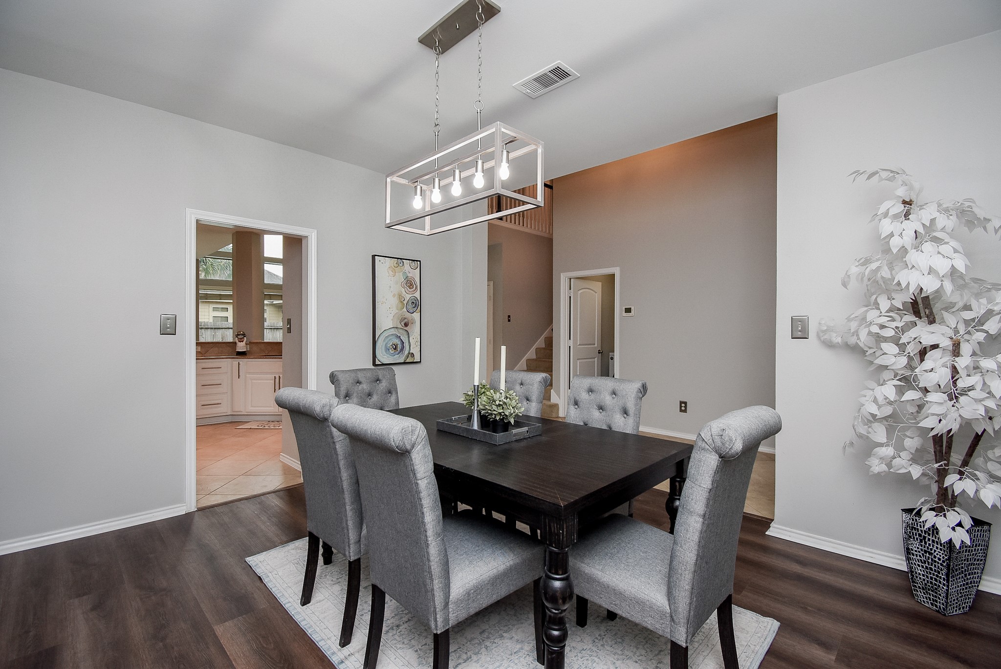 So many options to use this room as a flex space if you prefer not to use as a formal dining!