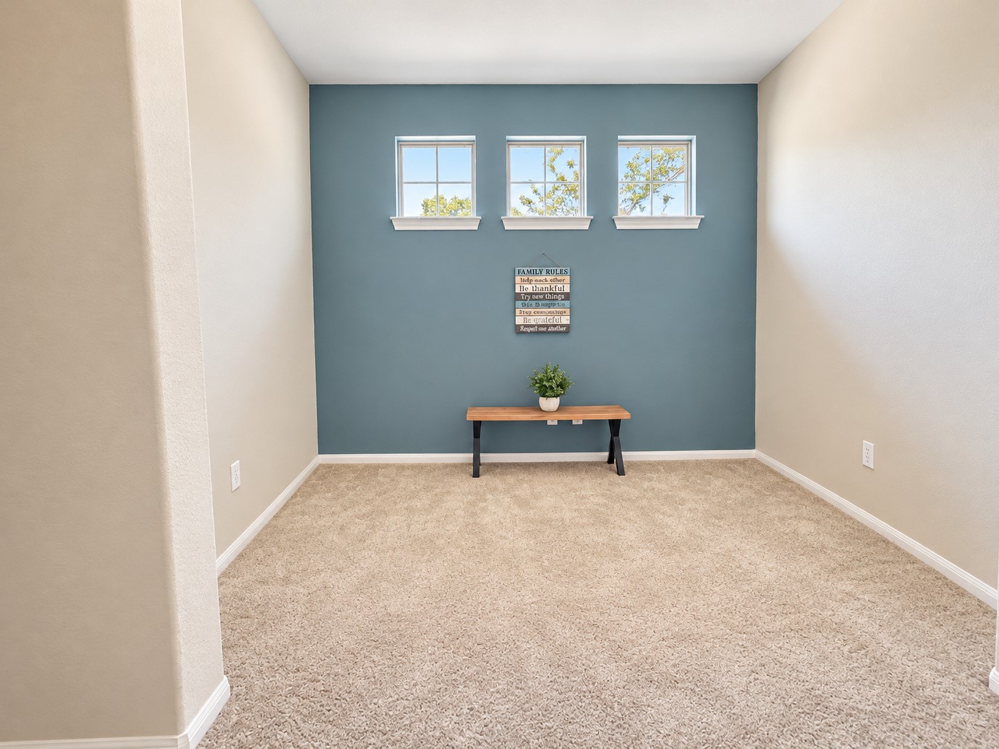 upstairs flex room could be a office space/work space