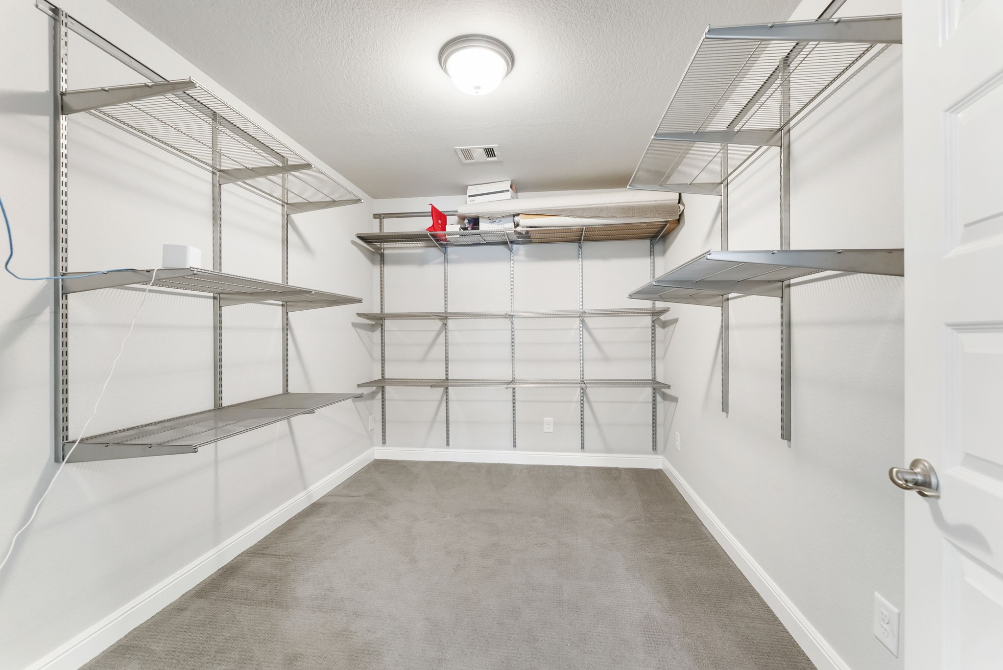 Additional storage on the second floor.