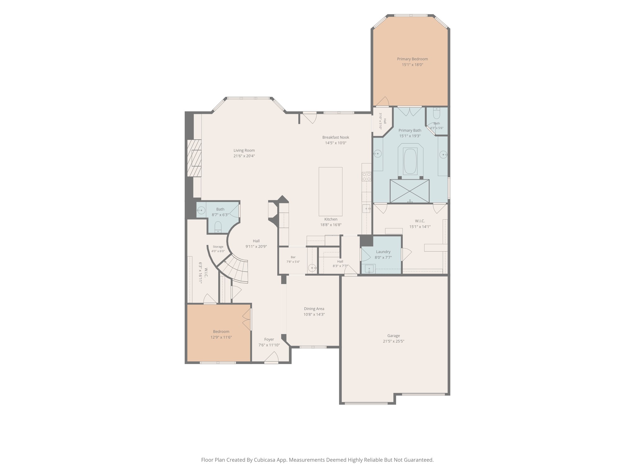 Floor plan - First floor.