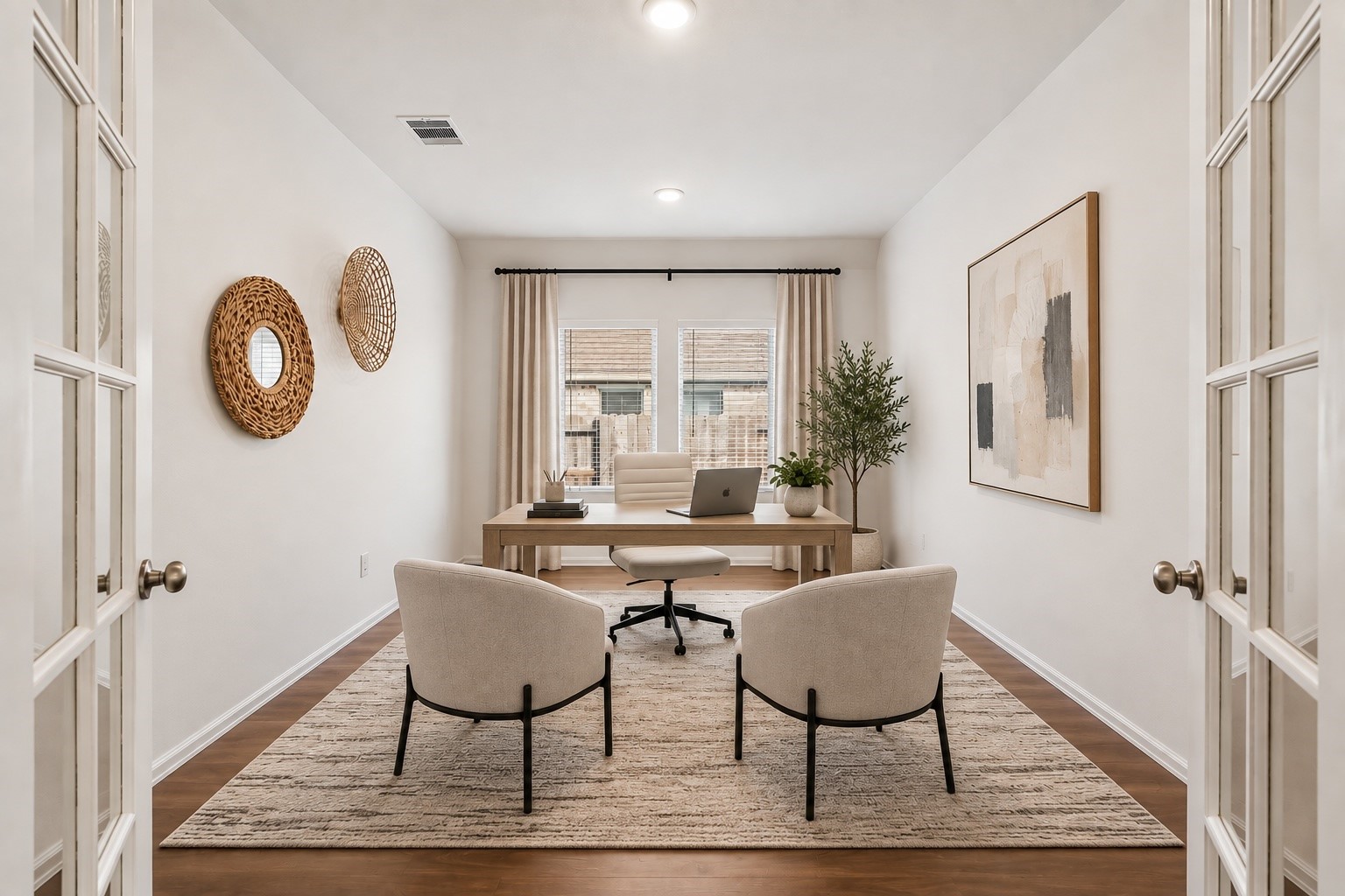 This is a great flex room option - play room or office or formal dining!
