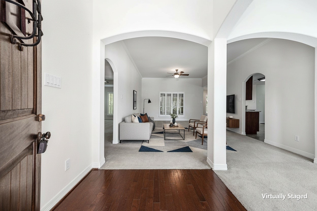 Great open floorplan. Photo is virtually staged. Great open floorplan. Photo is virtually staged.