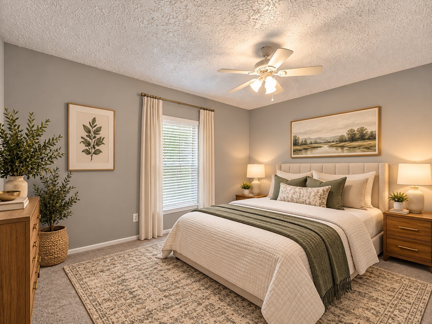 Bedroom - Virtually Staged