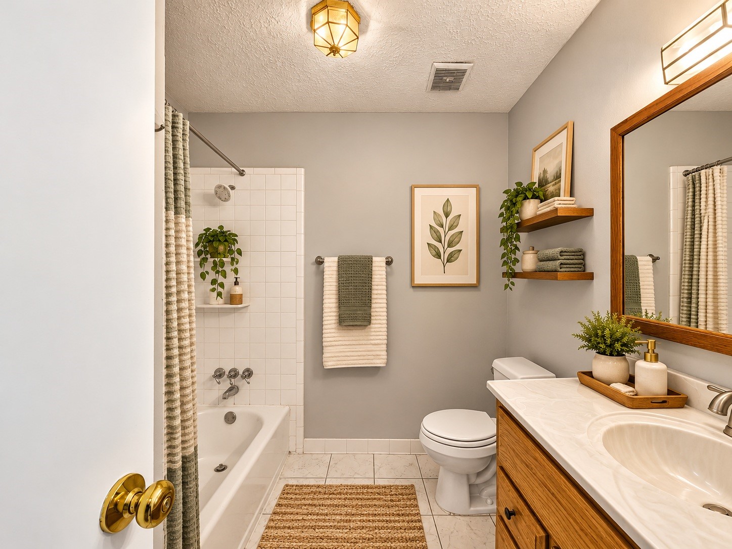 Bathroom - Virtually Staged