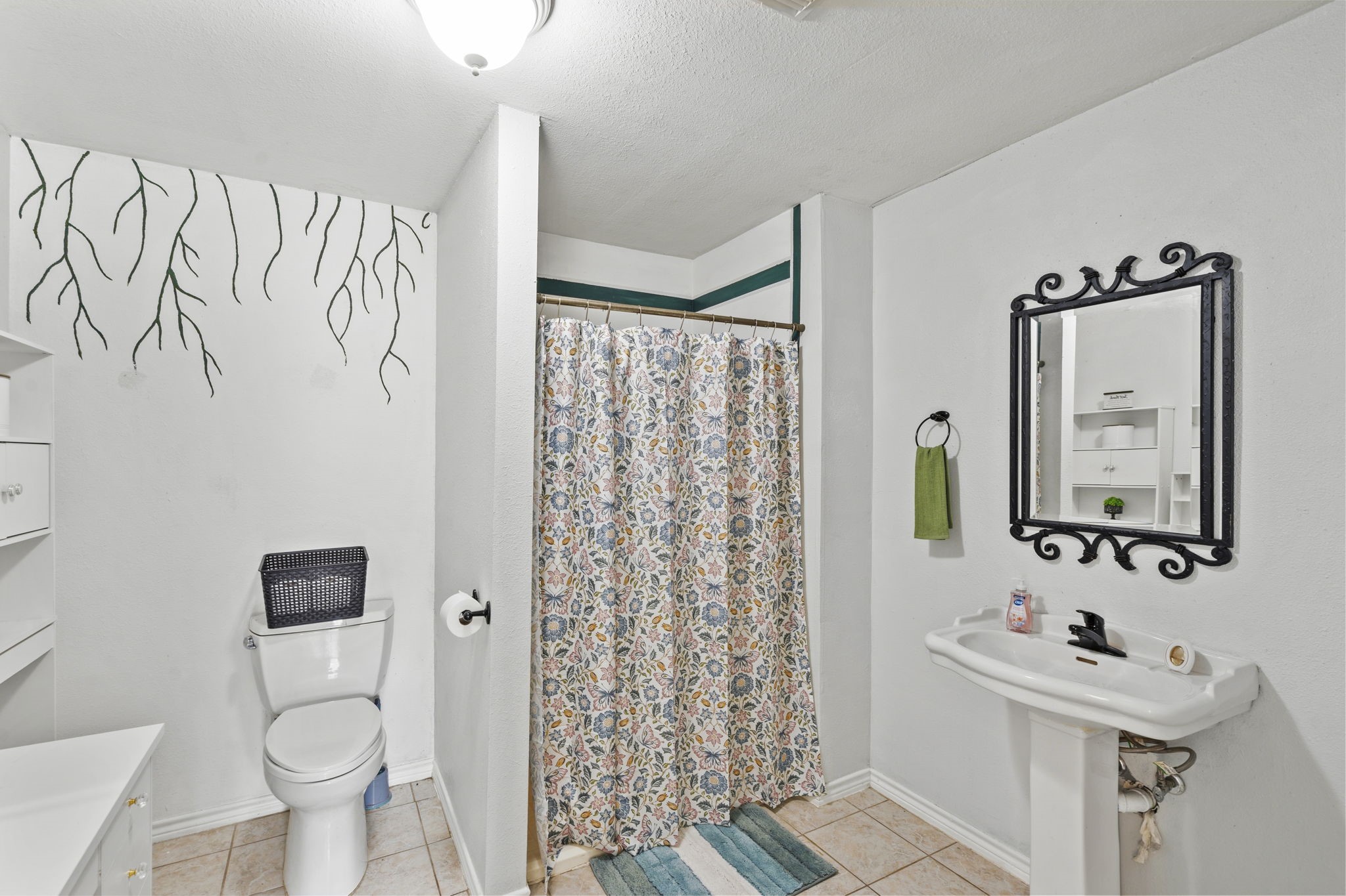 Bathroom in guest house.