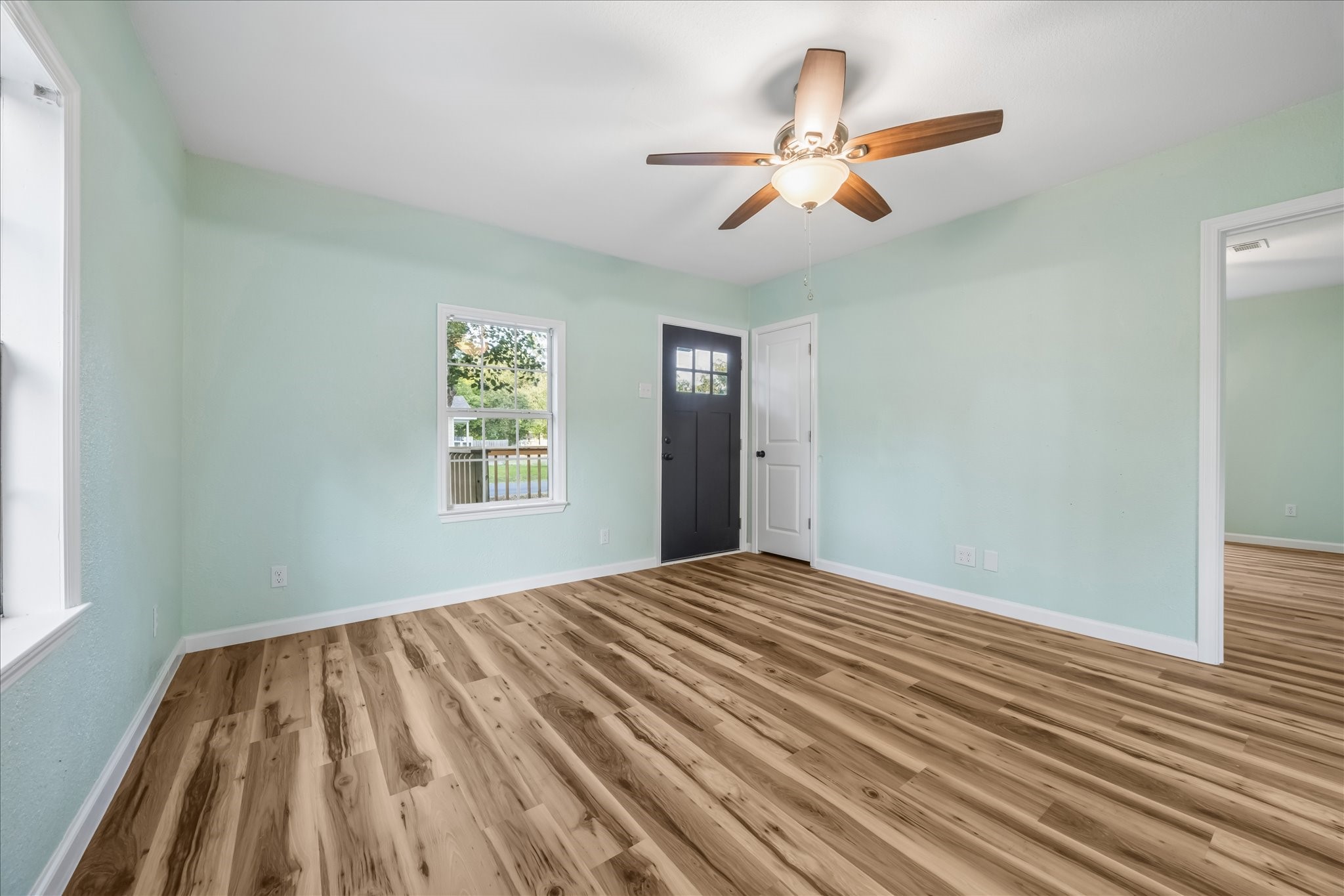 Additional living space view highlighting the open layout.
