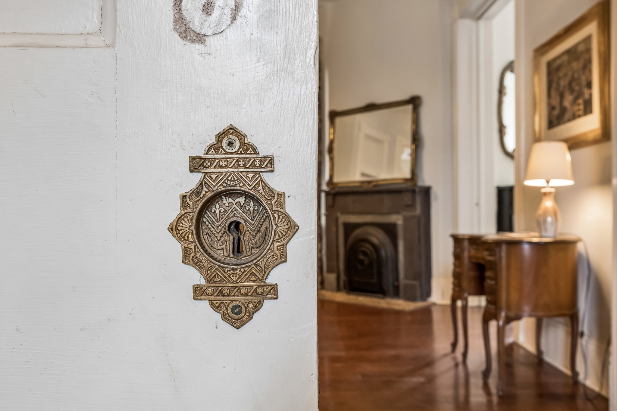 You don't see detail like this in modern homes. Everywhere you look in this home, you will find treasures like this.