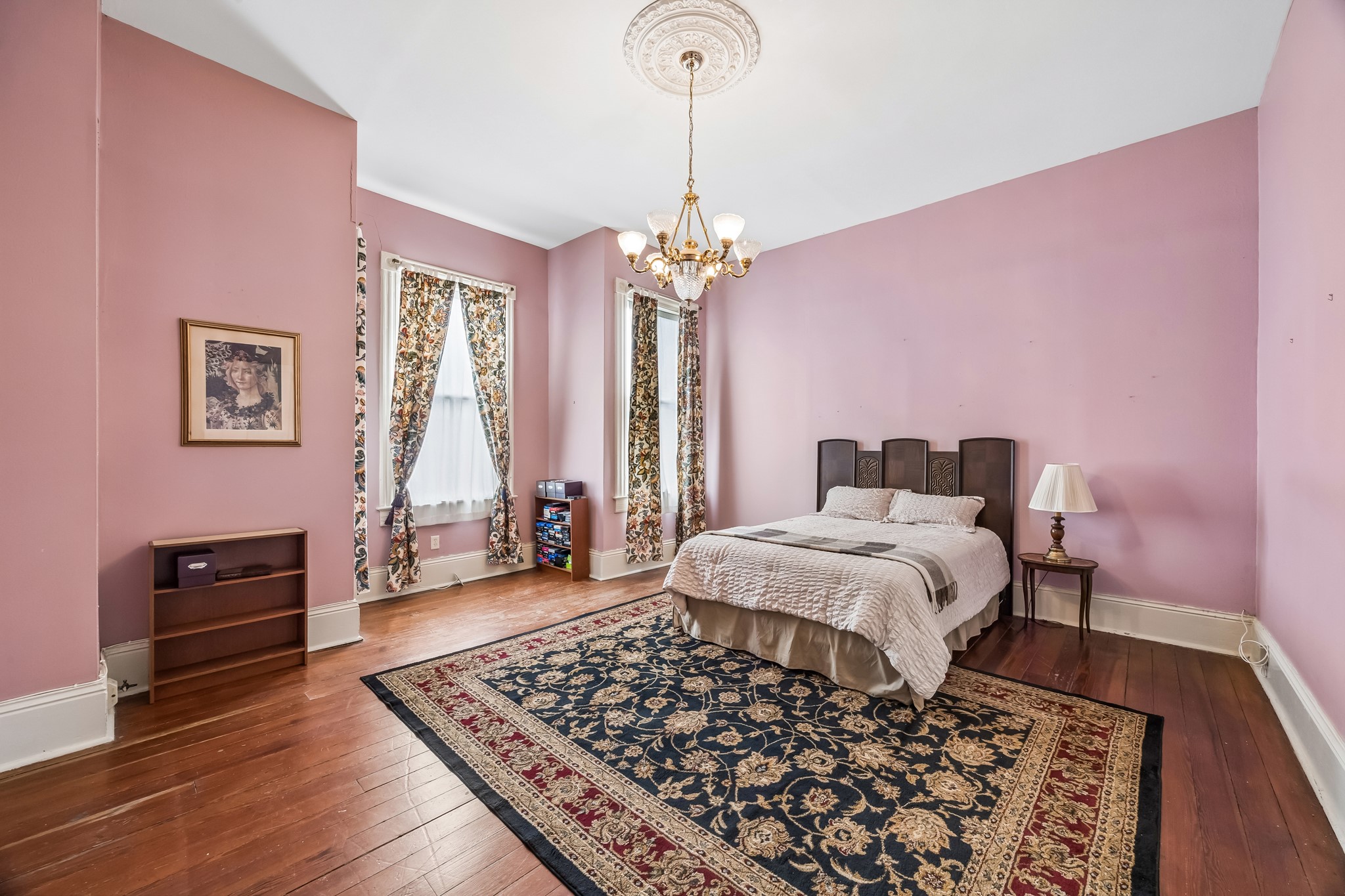 The primary bedroom