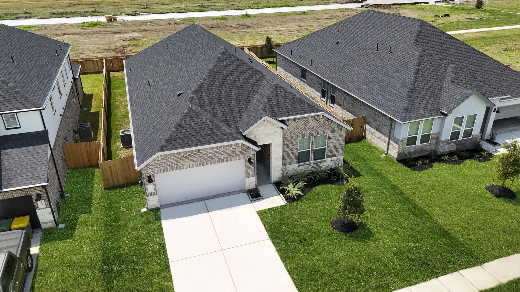 An aerial view of the home An aerial view of the home