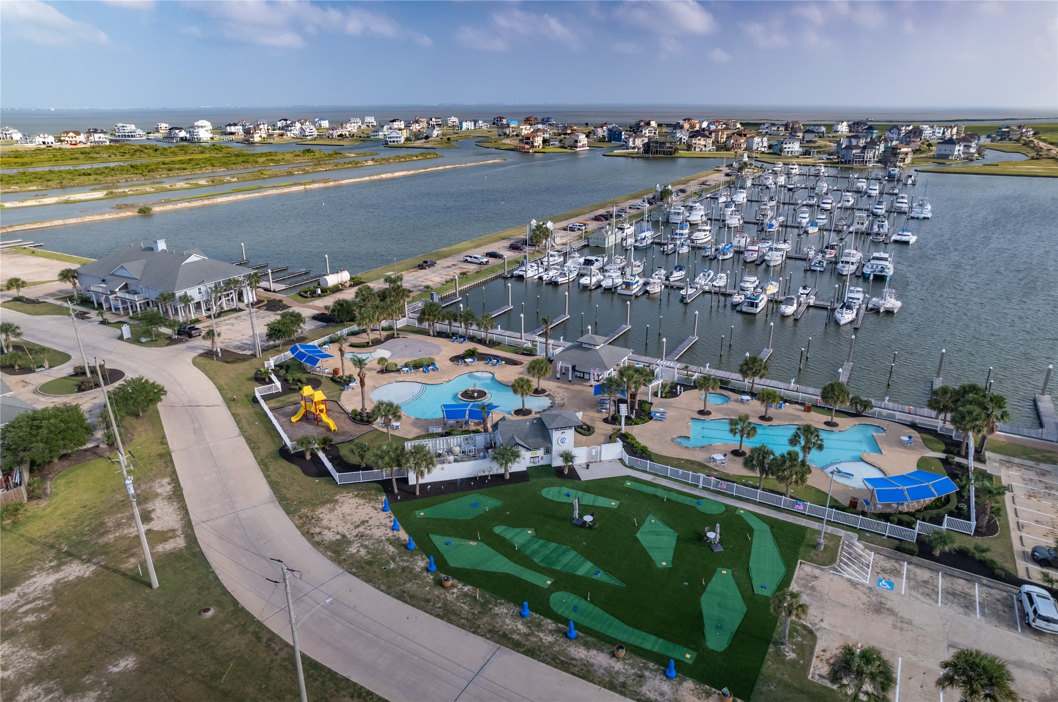Yacht Club, Swim Center, Flamingo Bar & putt putt
