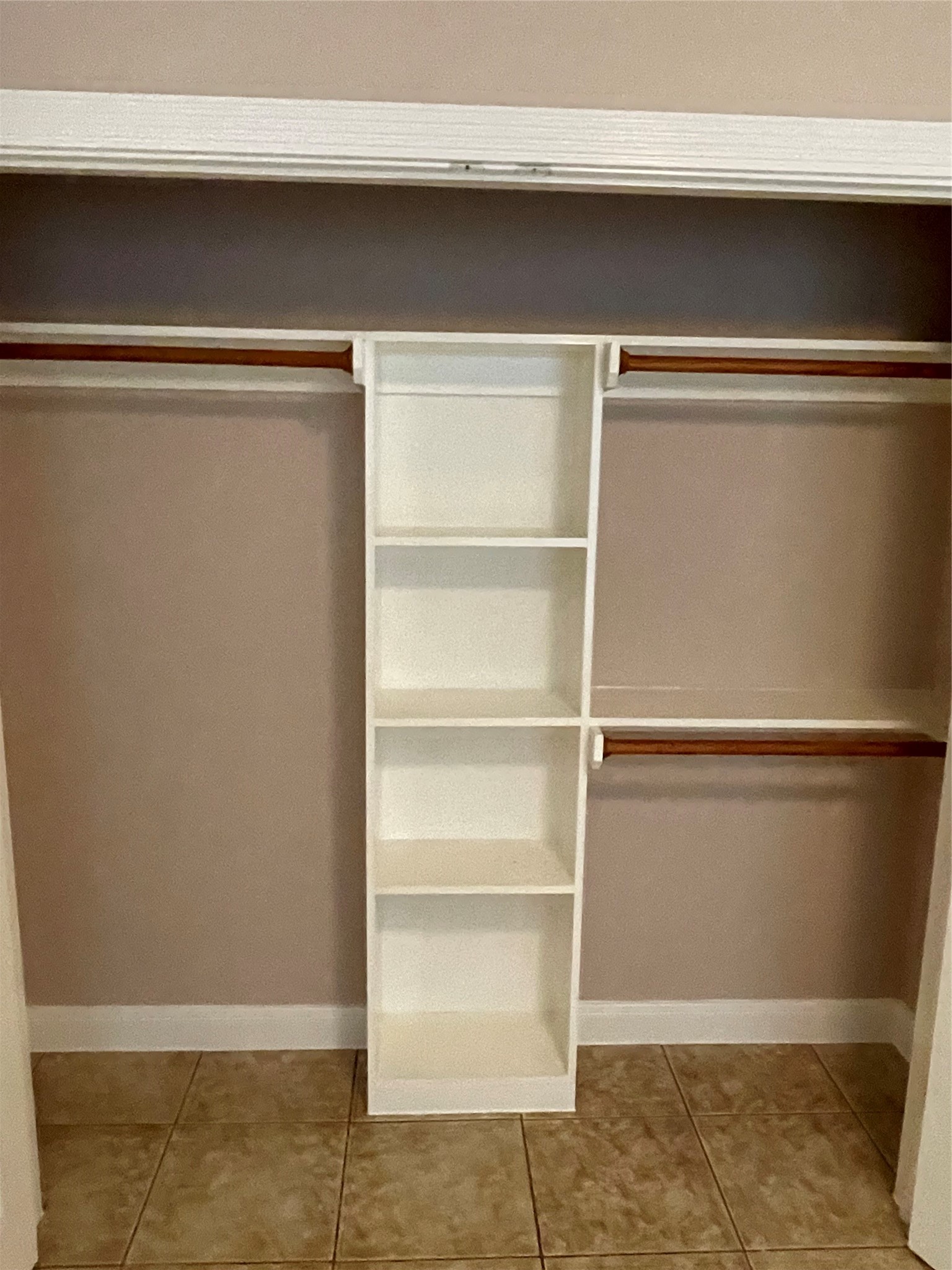 Unit B second bedroom closet