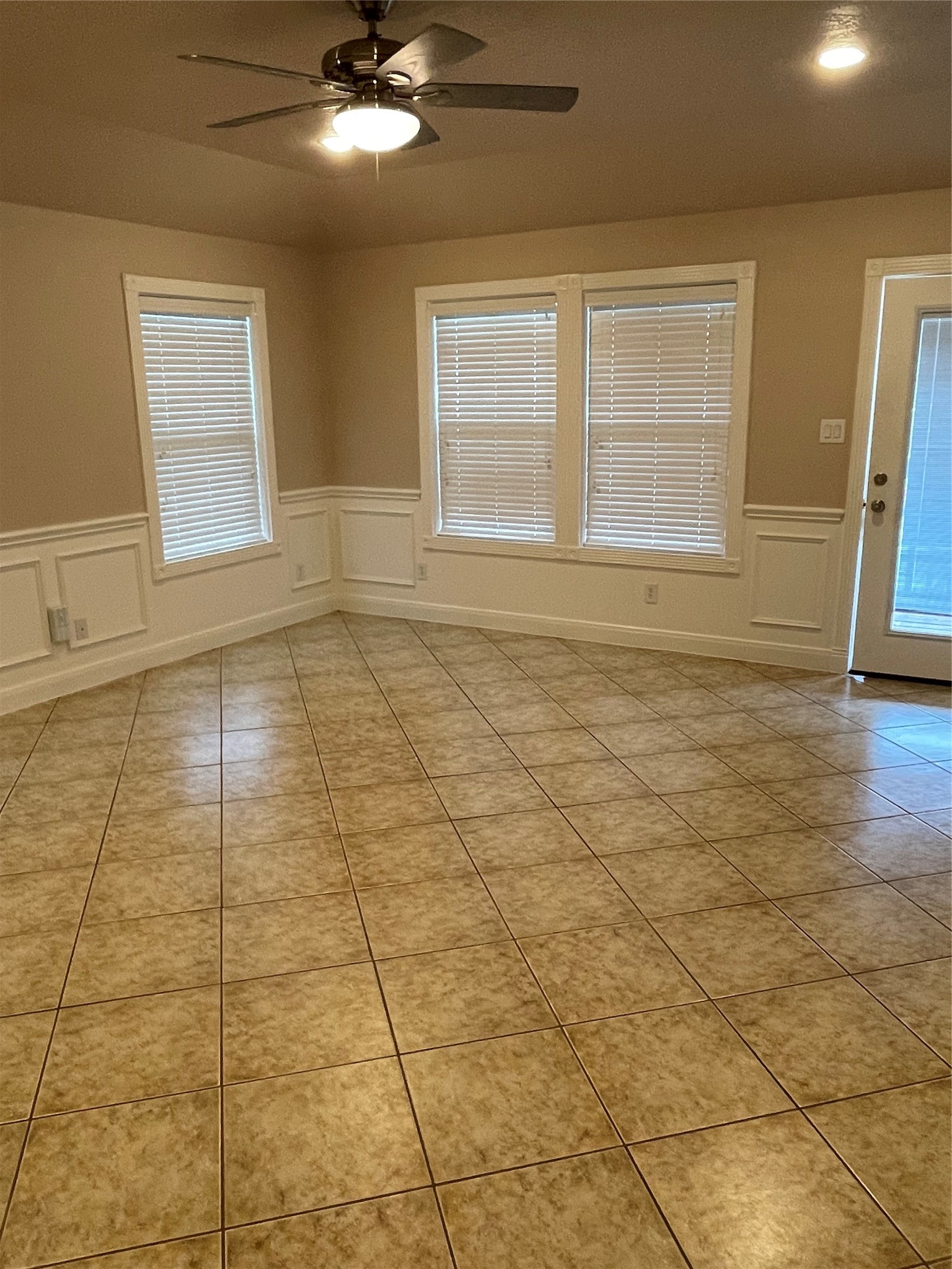 Unit B living room