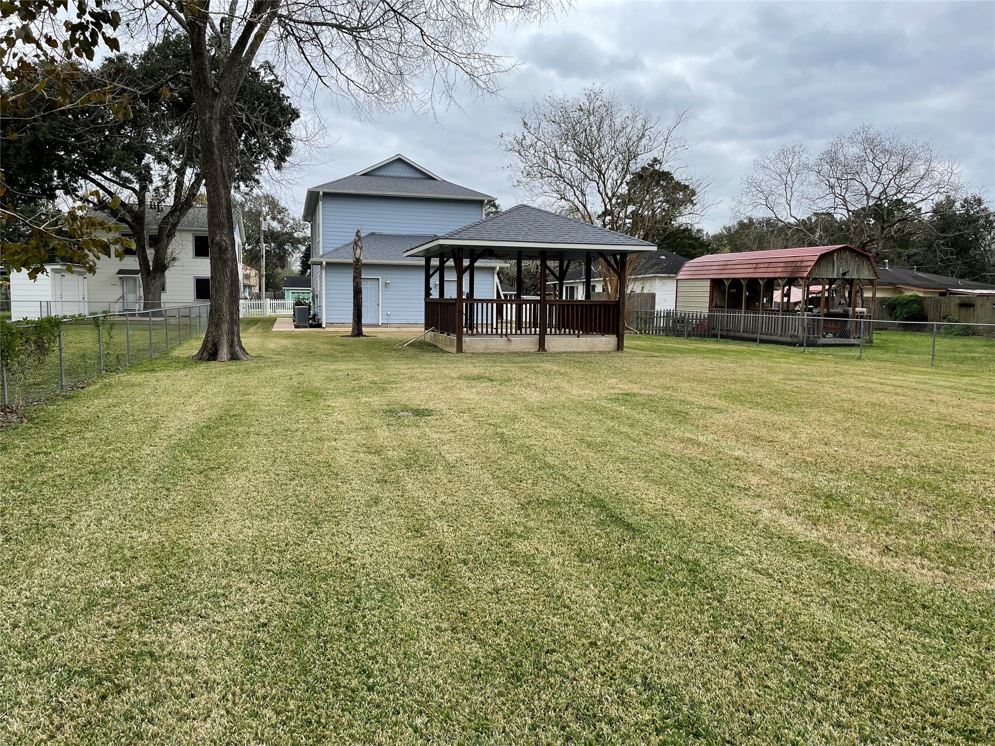 Huge lot with room for another duplex