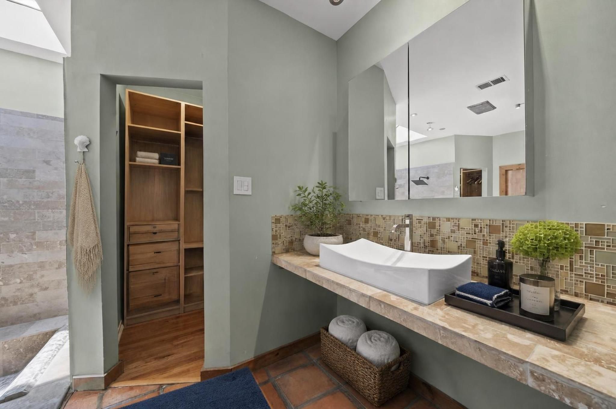 Primary suite bathroom
