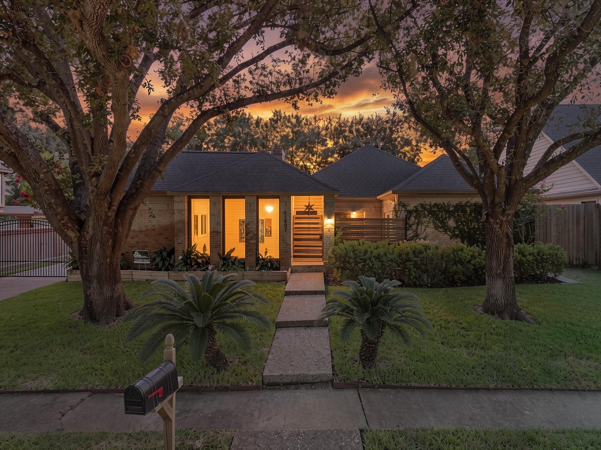 Front of the home.
