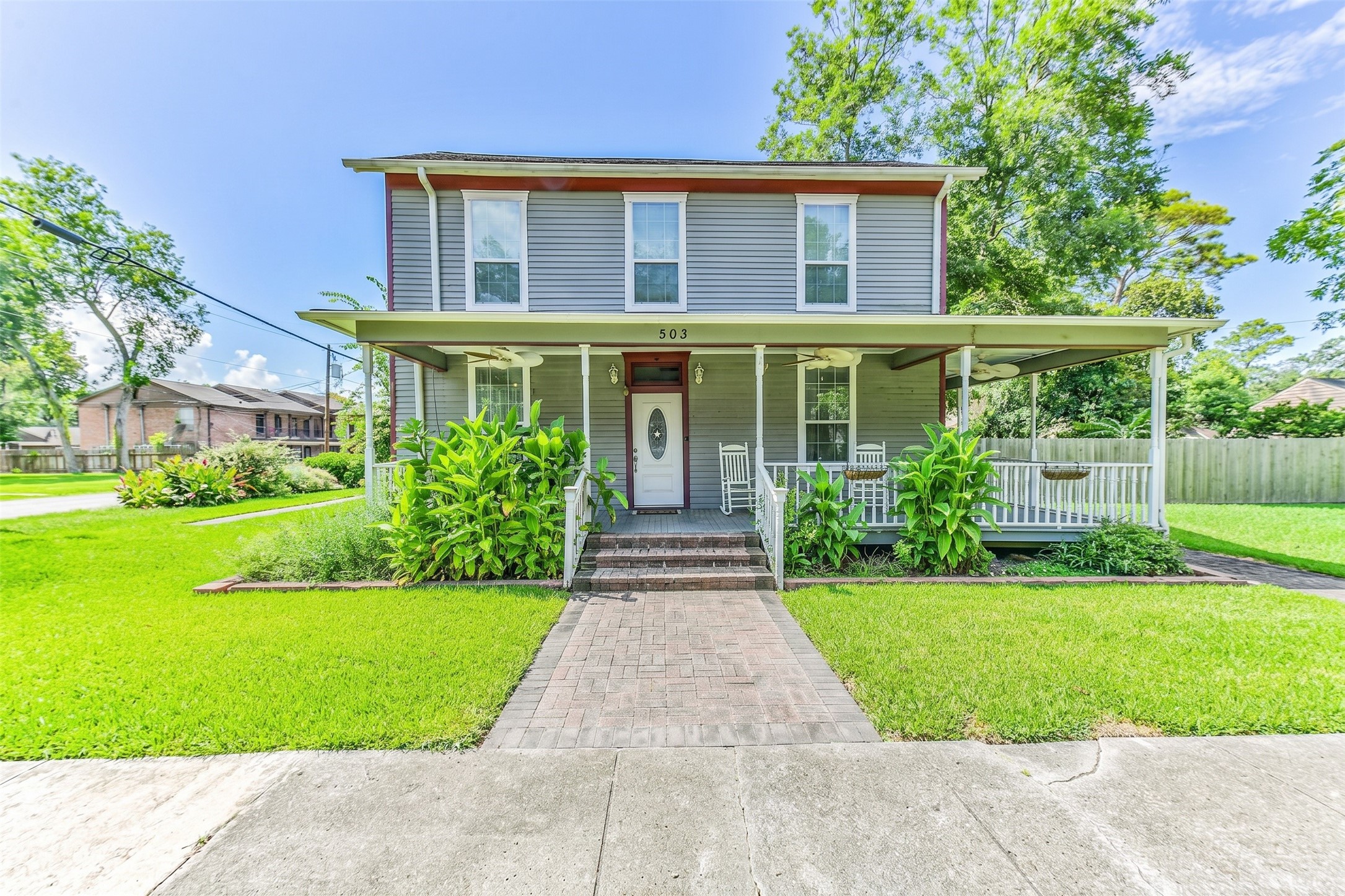Historic 2-story home offering 2,024 sq ft on an oversized corner lot. Historic 2-story home offering 2,024 sq ft on an oversized corner lot.