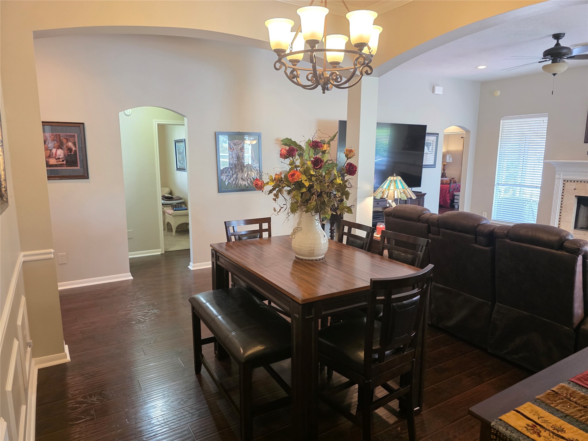 Another view of the dining area