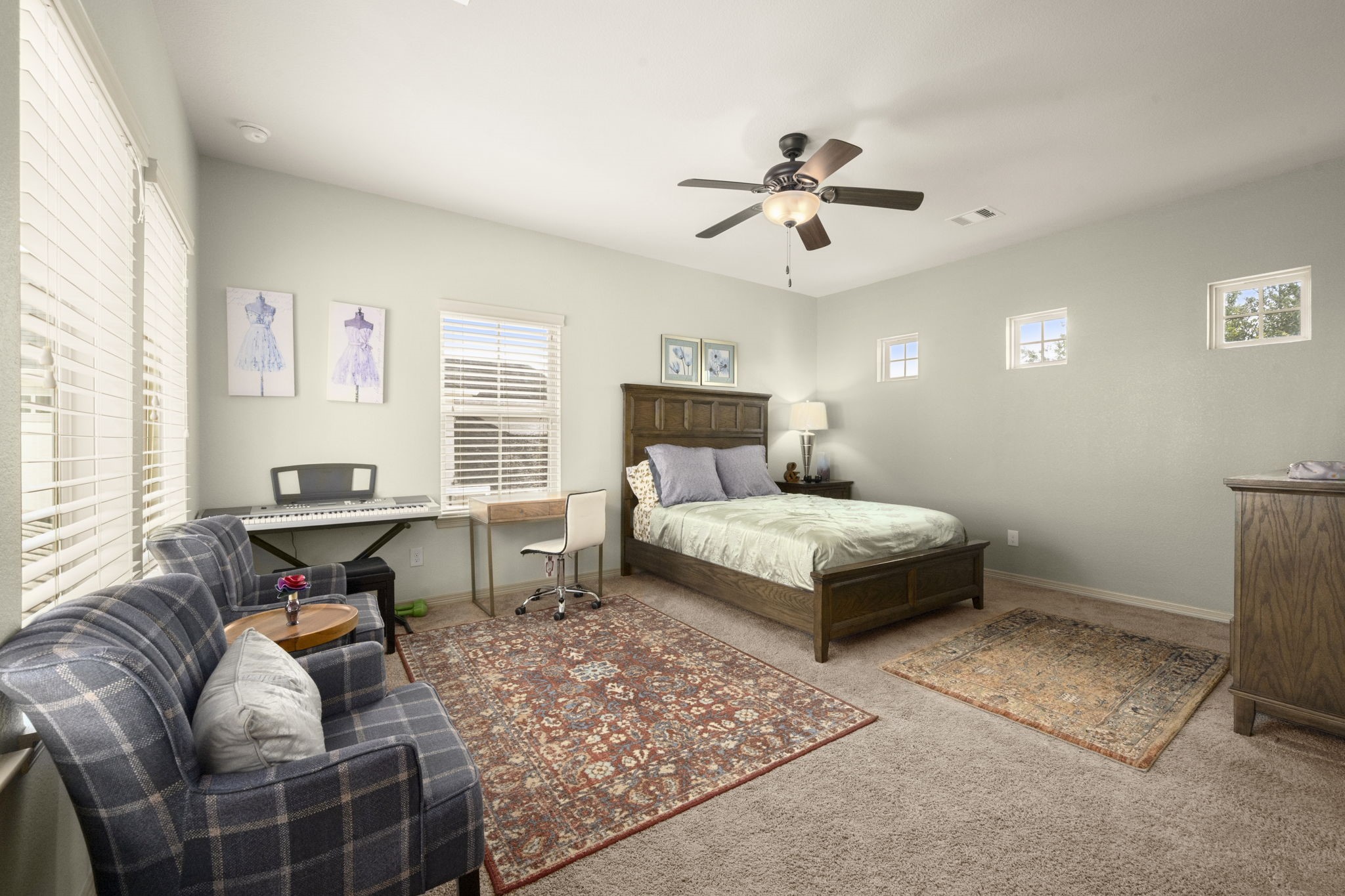Primary bedroom located on the second floor.