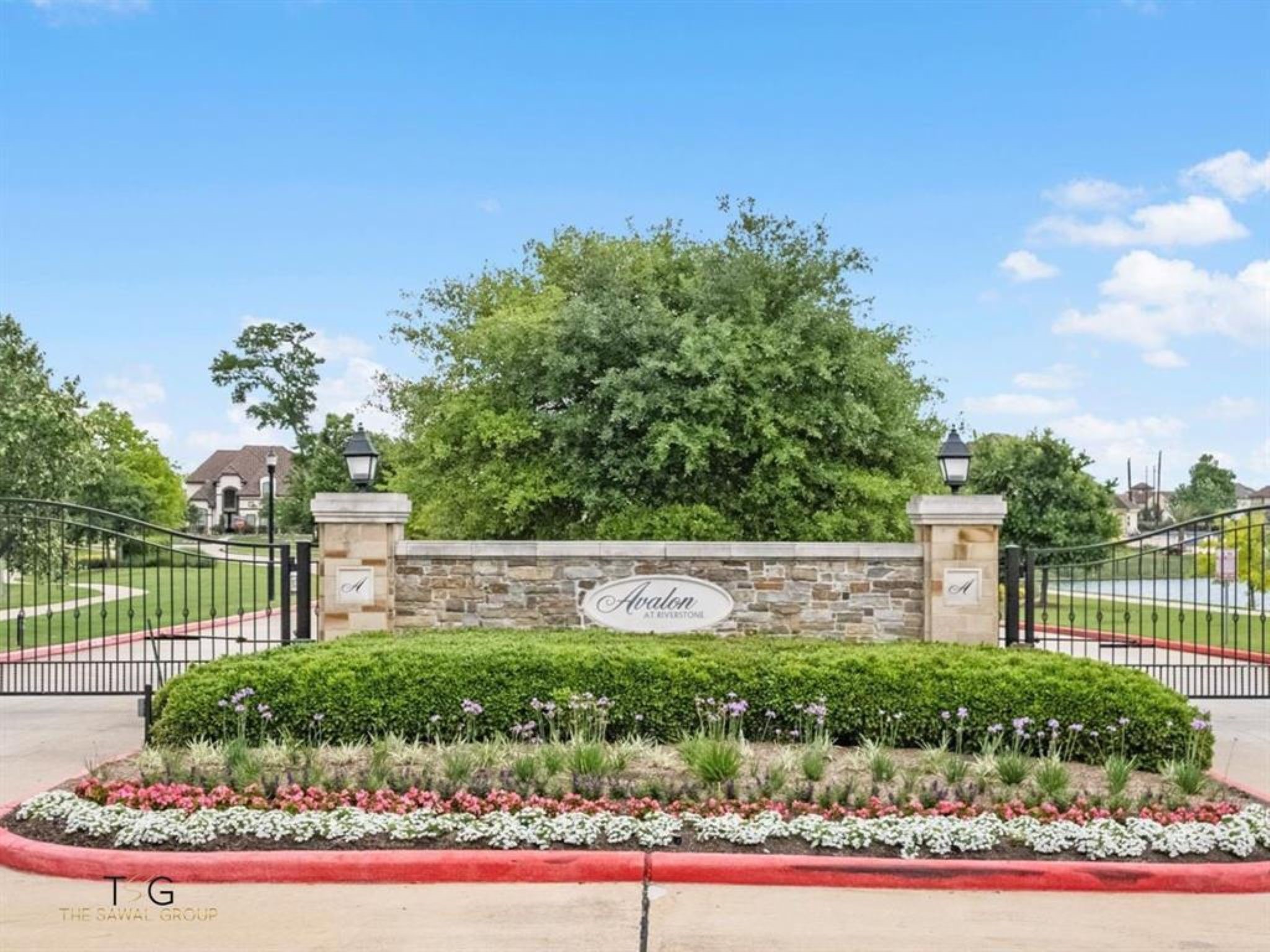 This home is located in the gated community of Avalon.