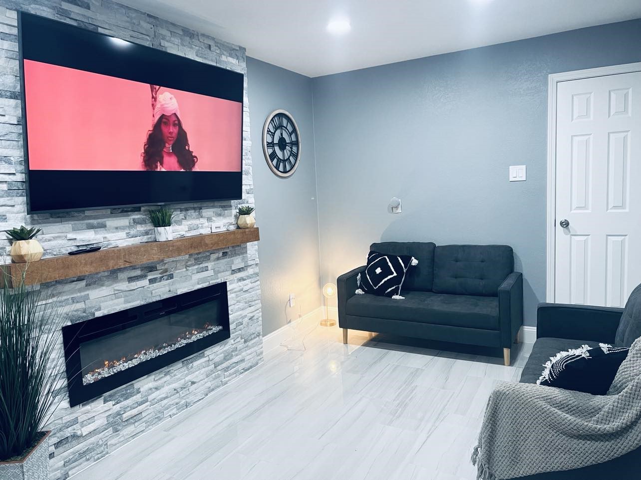 Garage Apartment Living Area