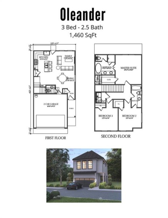 Builder's floor plan