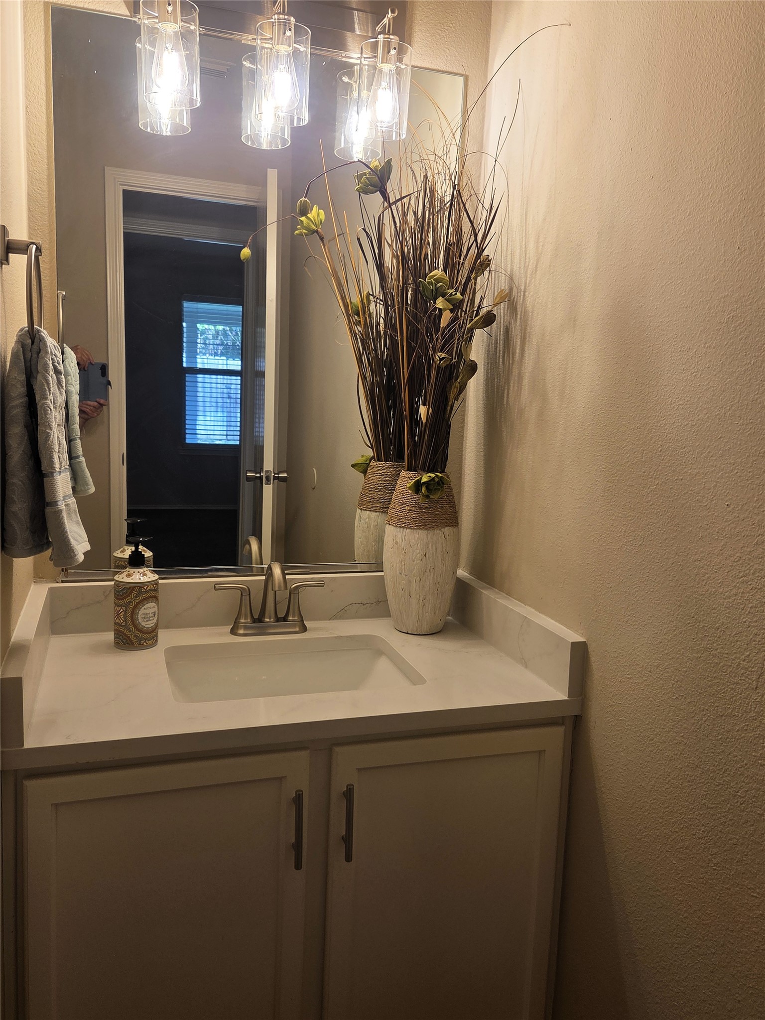 Powder bathroom